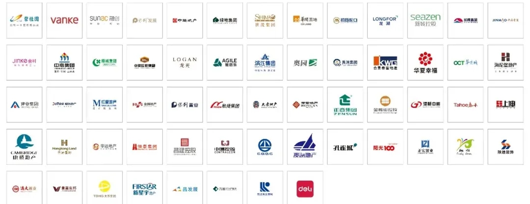 币游地砖部分百强房企战略相助同伴图